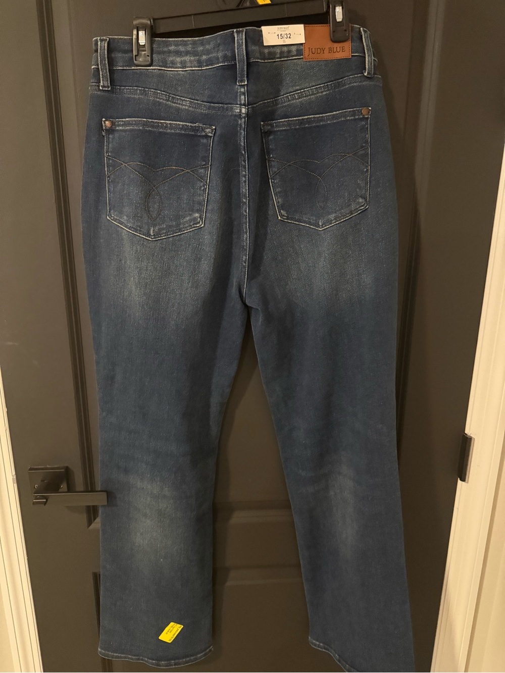 Judy Blue Dark Blue Denim Jeans with Front Zip